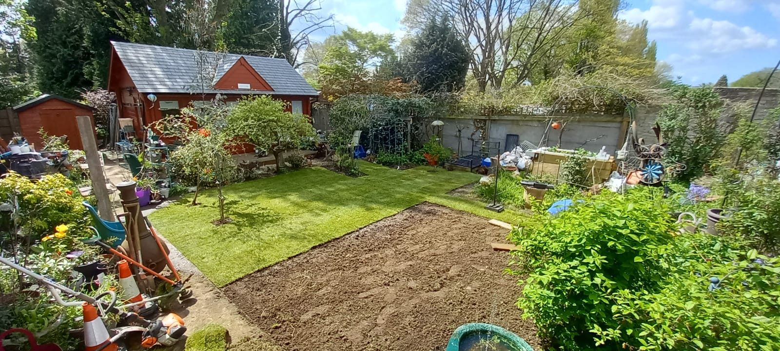 Jonesy Thyme garden and grounds maintenance work