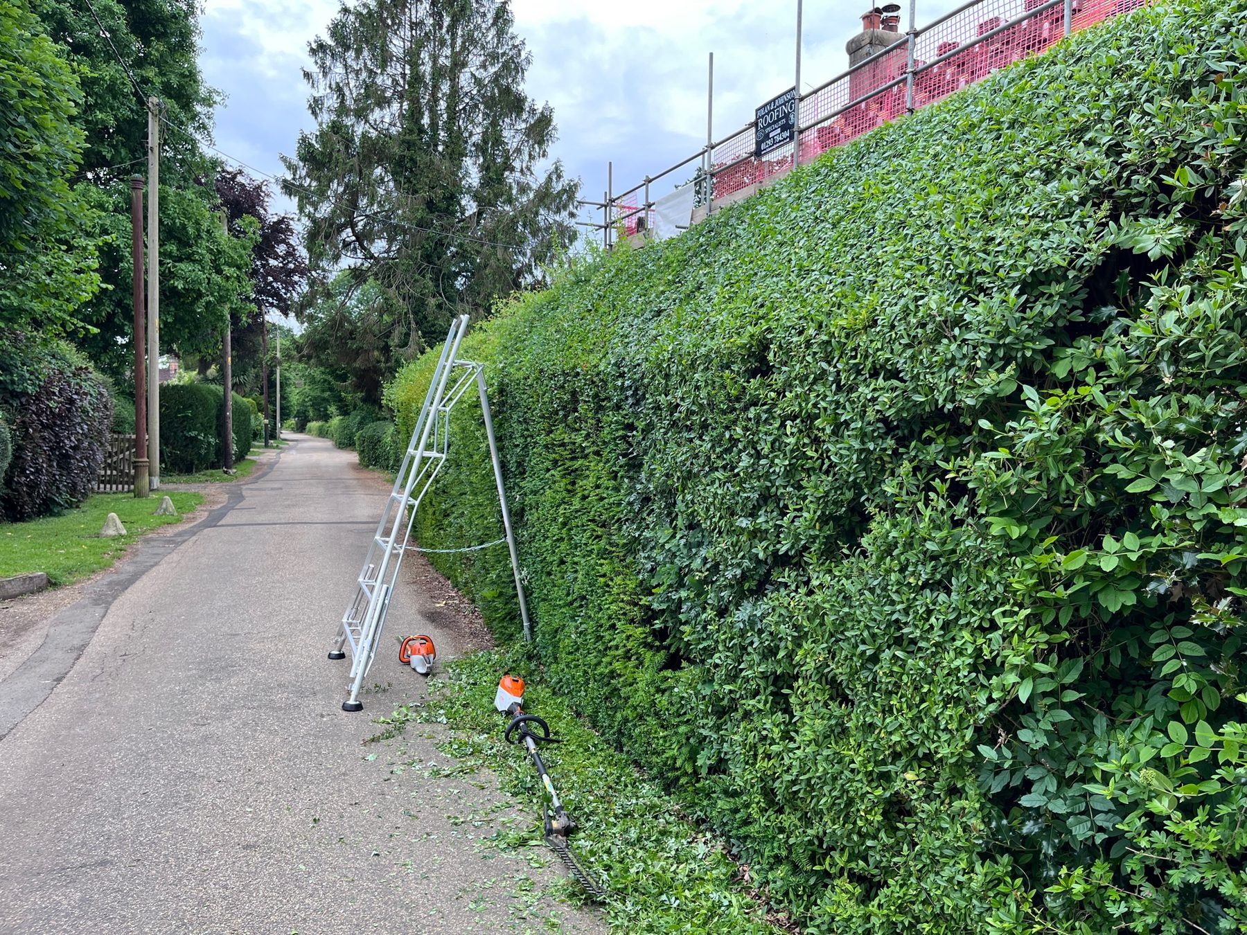 Jonesy Thyme garden and grounds maintenance work